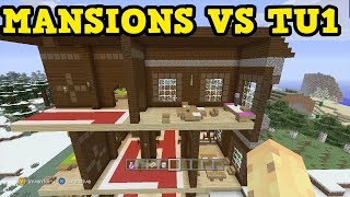 WOODLAND MANSIONS vs OLDEST UPDATE  Minecraft Xbox [upl. by Yotal]