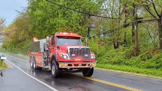 MCFRS Tanker 722 ALS708 amp Ambulance 734 responding [upl. by Ynoble]