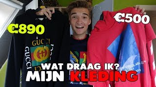 KLEDINGKAST TOUR  OFF WHITE TRUI GIVEAWAY €10000 [upl. by Thurnau]