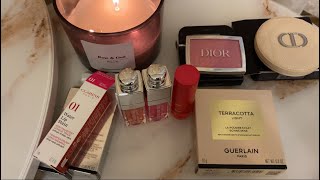 Dior Clarins Guerlain  Распаковка деньрожденского заказа из РИВ ГОШ💖 [upl. by Ellerad]