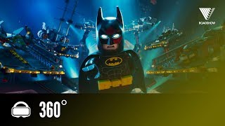 Experience The Batcave In 360  THE LEGO BATMAN MOVIE [upl. by Ahcrop735]