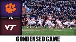 Clemson vs Virginia Tech Condensed Game  2024 ACC Football [upl. by Janenna]