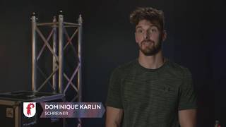 Ninja Warrior Switzerland 2018 stage 3 final qualification Dominique Karlin [upl. by Sirroned]