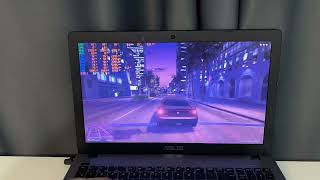 GTA 5  ASUS i54200u ram 8gb Nvidia GeForce gt 720m 2gb SSD 120gb HDD 1000gb [upl. by Monney]