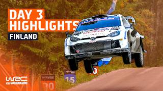 Day 3 Highlights  WRC Secto Rally Finland 2024 [upl. by Goulet]