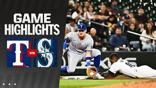 Rangers vs Mariners Game Highlights 91224  MLB Highlights [upl. by Elenore]