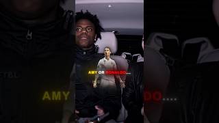 Ishow speed choose amy but Ronaldo 😂 ishowspeedfunny viralvideoedit cristianorolando coolvideo [upl. by Atikir]