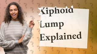 What is the xiphoid process lump [upl. by Euqinehs]