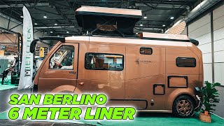 UNGLAUBLICH Kleinstes Luxus Liner Wohnmobil auf 6 Meter  San Berlino Liner [upl. by Strader]