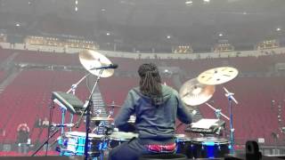 RJ Kelly Waves Soundcheck [upl. by Nnazil783]