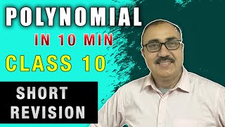 Polynomial In 10 Min  Class 10 [upl. by Enida680]