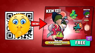 KENJI 🥳 BRAWL STARS QR CODE 🎁  BRAWL STARS QR CODES 2024  BRAWL STARS NEW UPDATE [upl. by Accever]