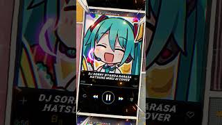 Lirik Lagu Sorry Nyanda Barasa Hatsune Miku Cover liriklagu aicover shorts [upl. by Hentrich]