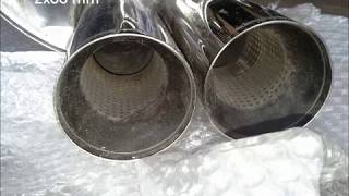 CLK 230 Kompressor Eisenmann Exhaust [upl. by Friedlander]