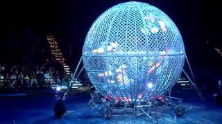 Ringling Brothers and Barnum amp Bailey Circus  Motorcycle Cage  7 Bikes at once Unreal [upl. by Raamaj]