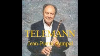 ♪ JeanPierre Rampal flute  TELEMANN Twelve Fantasies For Flute Solo [upl. by Rosenkranz]