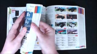 ASMR Argos Catalogue  Magazine Paper Sounds ✦ No Talking [upl. by Elleinnod]