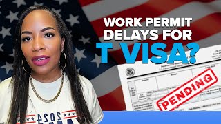 How Long to Get a Work Permit with a T Visa  ST Law Office [upl. by Rabma91]