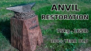 Anvil Restoration And Rust Remover Recipe [upl. by Ahsiakal216]