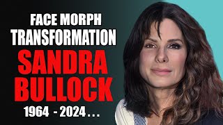 Sandra Bullock  Transformation Face Morph Evolution 1964  2024 [upl. by Mayeda698]