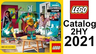 Lego catalog julydecember 2021  2HY  Second Year Half Lego Catalog [upl. by Yrrab939]