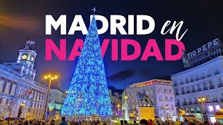 MADRID EN NAVIDAD Qué ver y hacer en Madrid en Navidad España invierno 2017 2018 [upl. by Tabshey]