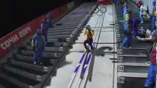 Deutschland Skispringen Teamwettkampf  Olympia Sotschi  170214  Highlights 2 Durchgang [upl. by Suvart]