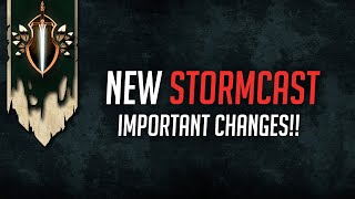 Whats NEW in the STORMCAST Battletome Age of Sigmar Tactics [upl. by Schweitzer]