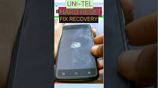 Unitel Mobile phone Hard Reset fix recovery [upl. by Merete]