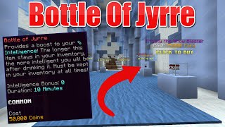 Bottle Of Jyrre  The Useless Potion  Hypixel SkyBlock [upl. by Maidel639]