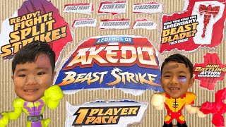 NEW Akedo Warriors Beast Strike 1 Player Packs Will We Get The 1 In 24 Legendary Beast Blade [upl. by Anilyx]