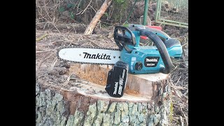 Makita DUC254 akku kettensäge  şarjlı testere [upl. by Reivilo]