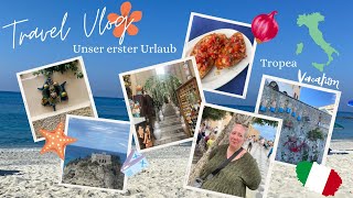 🌺✈ Travel Vlog unser 1 Urlaub  Tropea in Italien ✈🌺 [upl. by Alair849]