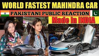 World Fastest INDIA 🇮🇳 Car Mahindra  Pininfarina Battista Reaction [upl. by Hsiri]