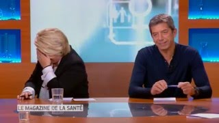 Fou rire général au Magazine de la Santé avec Thierry Lhermitte  France 5 [upl. by Dhruv19]