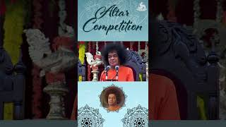 Altar Competition 202425  sathyasaibaba studentsofsrisathyasai altar sssihl song trending [upl. by Jess790]