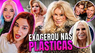 PLÁSTICAS QUE DERAM ERRADO Famosos que EXAGERARAM nos procedimentos 💉 feat OEstranhoMundodeJessy [upl. by Bucky]