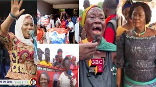 Away Away hits Opoku Agyemang in Kejetia market go awayWe want Samira BawumiaMahama in tears [upl. by Essile]