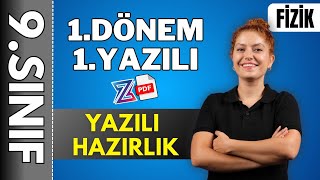 9sınıf fizik 1dönem 1yazılıya hazırlık  MEB SENARYOSU YENİ MÜFREDAT  2024 2025 📂PDF [upl. by Alacim385]