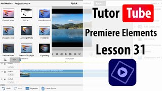 Premiere Elements  Lesson 31  Opacity Effect [upl. by Nnailuj]