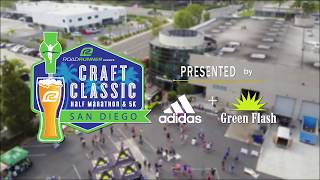 Road Runner Sports Craft Classic San Diego Half Marathon and 5K Beer Run 2017 [upl. by Anod]