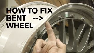 How to Properly Repair a Bent Wheel [upl. by Nilhtac]