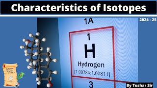 Characteristics of isotopes  Class 9 Science  scienceworldbytusharsir [upl. by Ally182]