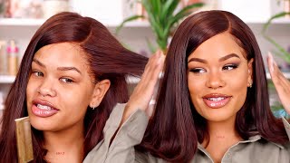 THIS TRANSFORMATION HAS ME SHOOK FULL GRWM  HAIR  MAKEUP  Arnellarmon [upl. by Ylrae]