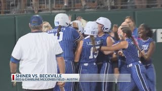 Beckville vs Shiner for 2A softball state championship [upl. by Armanda265]