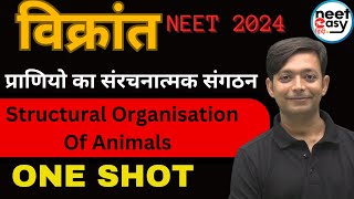 Structural Organisation Of Animals In One Shot  Class11  neethindimedium neet2024 neetug [upl. by Creighton]