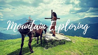 Lake Como mountain exploring Gravedona ed Uniti 4K [upl. by Noe701]