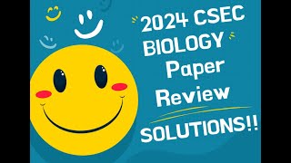 CSEC BIOLOGY MAY 2024 REVIEW WITH SOLUTIONS [upl. by Suoicerpal]