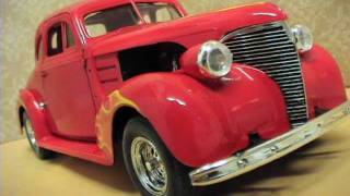 A Revell Model Kit 1939 Chevy Coup Hot Rod [upl. by Ayn287]