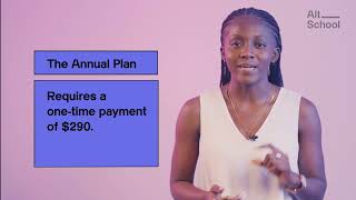 Tuition amp Payment Plan for AltSchool Africas School of Product [upl. by Allimaj]